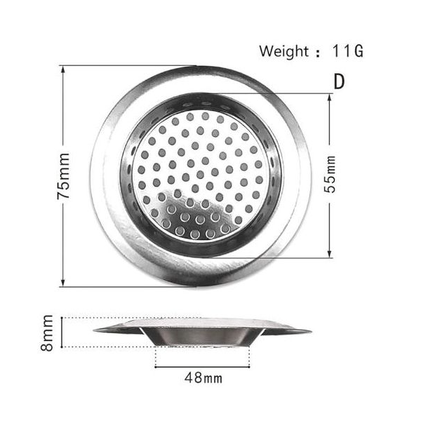 Safaya Argent 7,5 cm