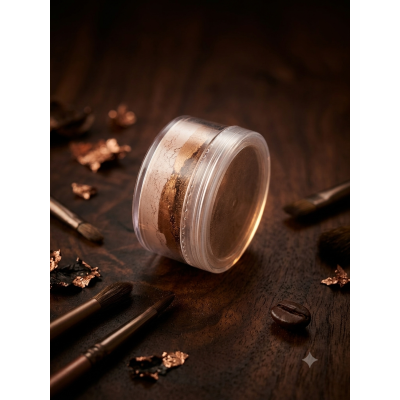 Mica marron foncé