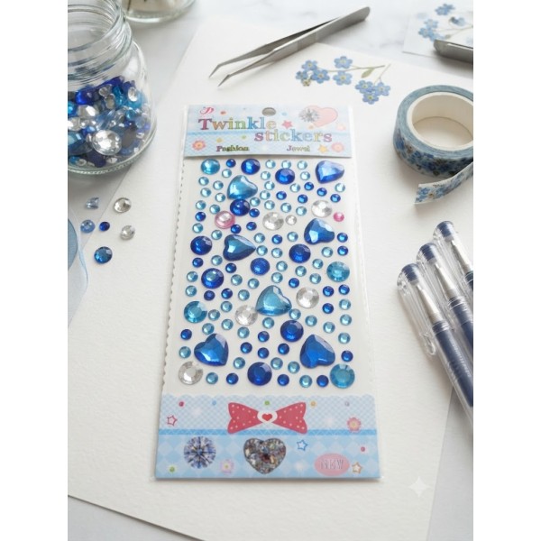 autocollant perles