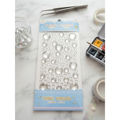 autocollant perles