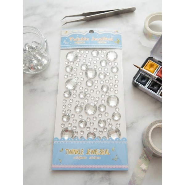 autocollant perles