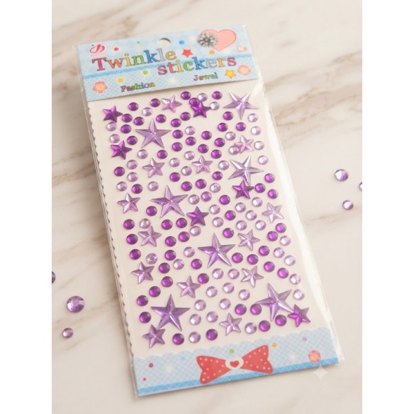 autocollant perles