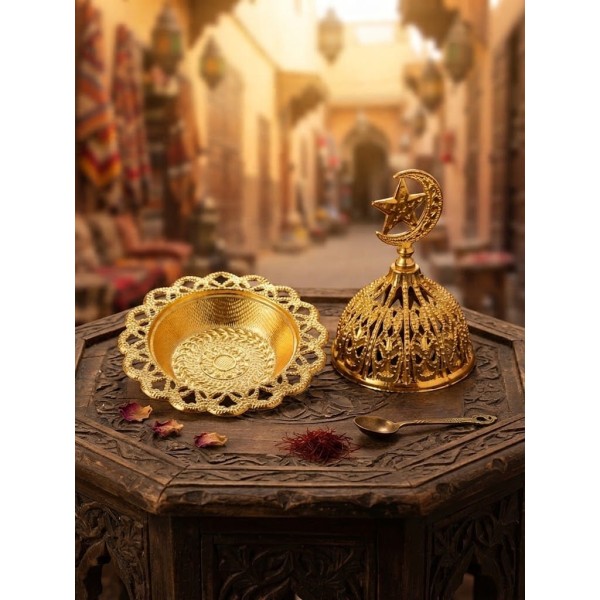 Mabkhra arabesque doré