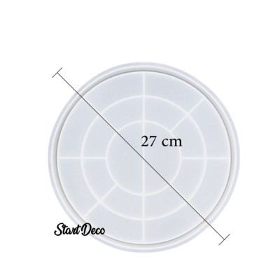 Moule en silicone rond – 27...