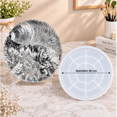 Moule en silicone rond –...