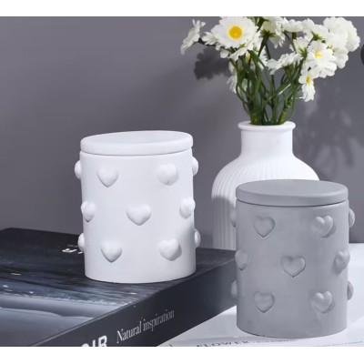 Boîte Cylindrique Motifs...