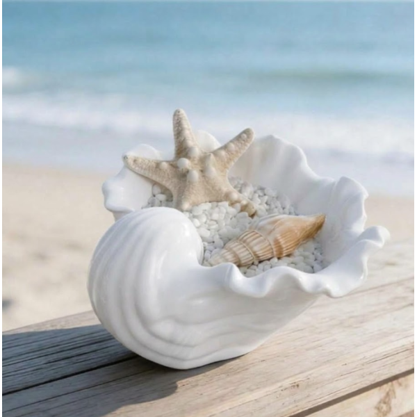 Concrete forme Coquillage