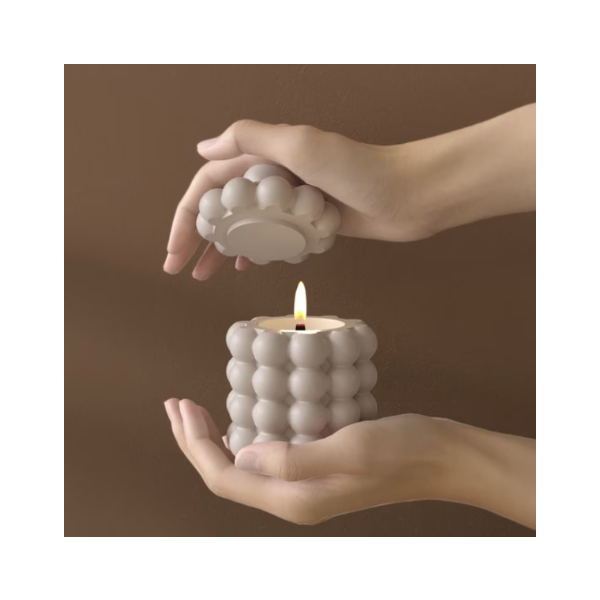 Boite bubles avec couvercle