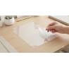 Papier transparent autocollant