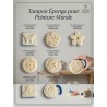 Tampon éponge pour peinture murale